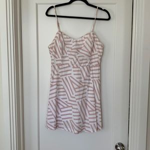 Impeccable Pig keyhole back mini dress